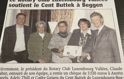 Un nouveau congélateur pour le "Cent Buttek" à Beggen